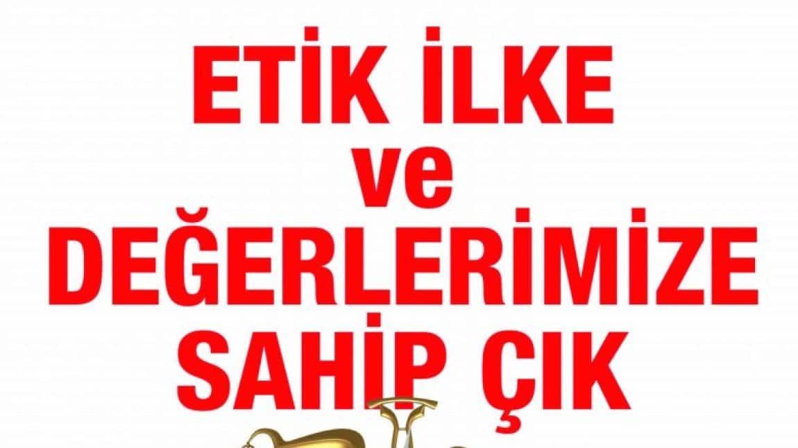 ETİK HAFTASI ETKİNLİKLERİMİZ